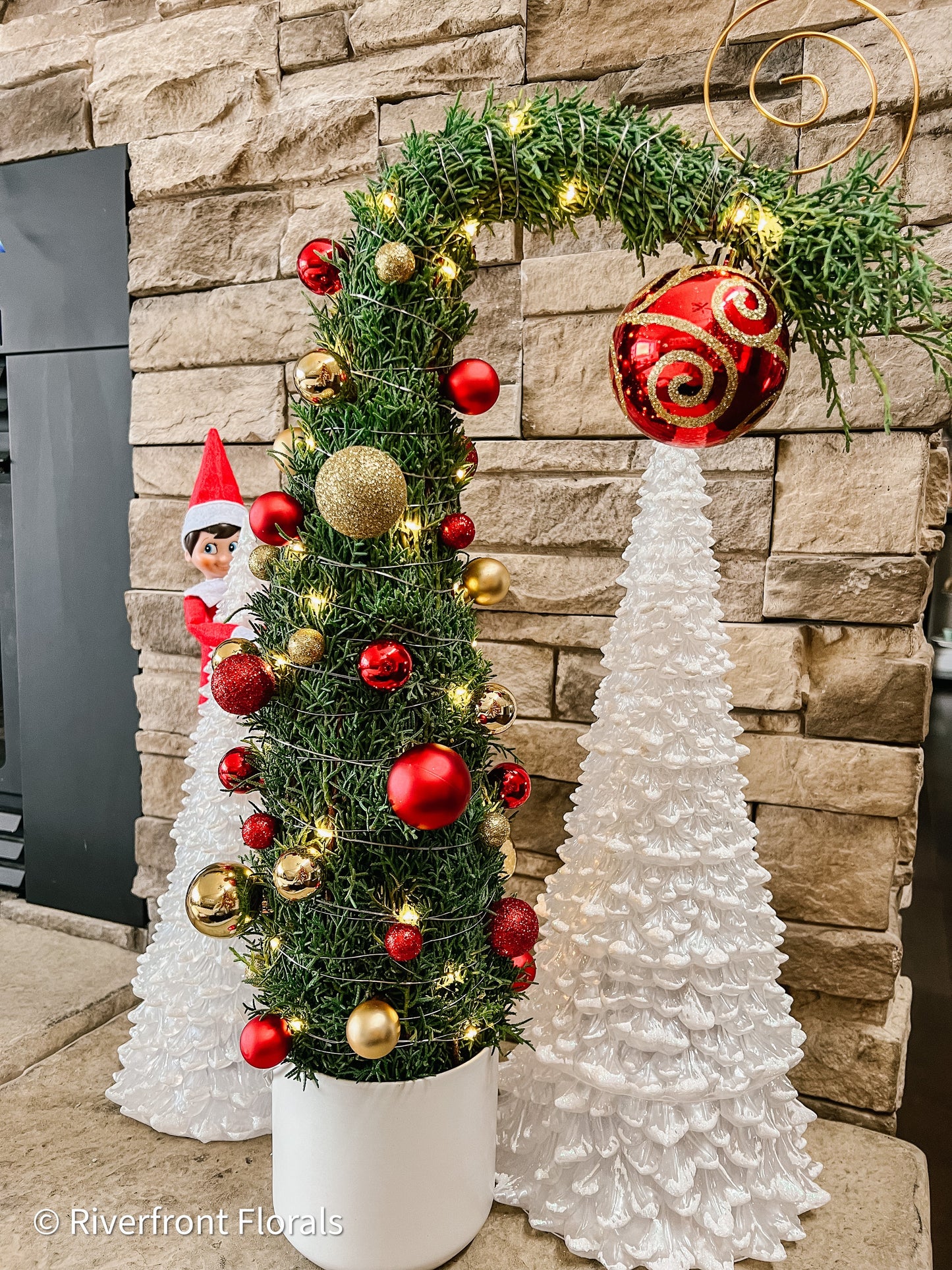 Whoville Inspired Grinch Tree