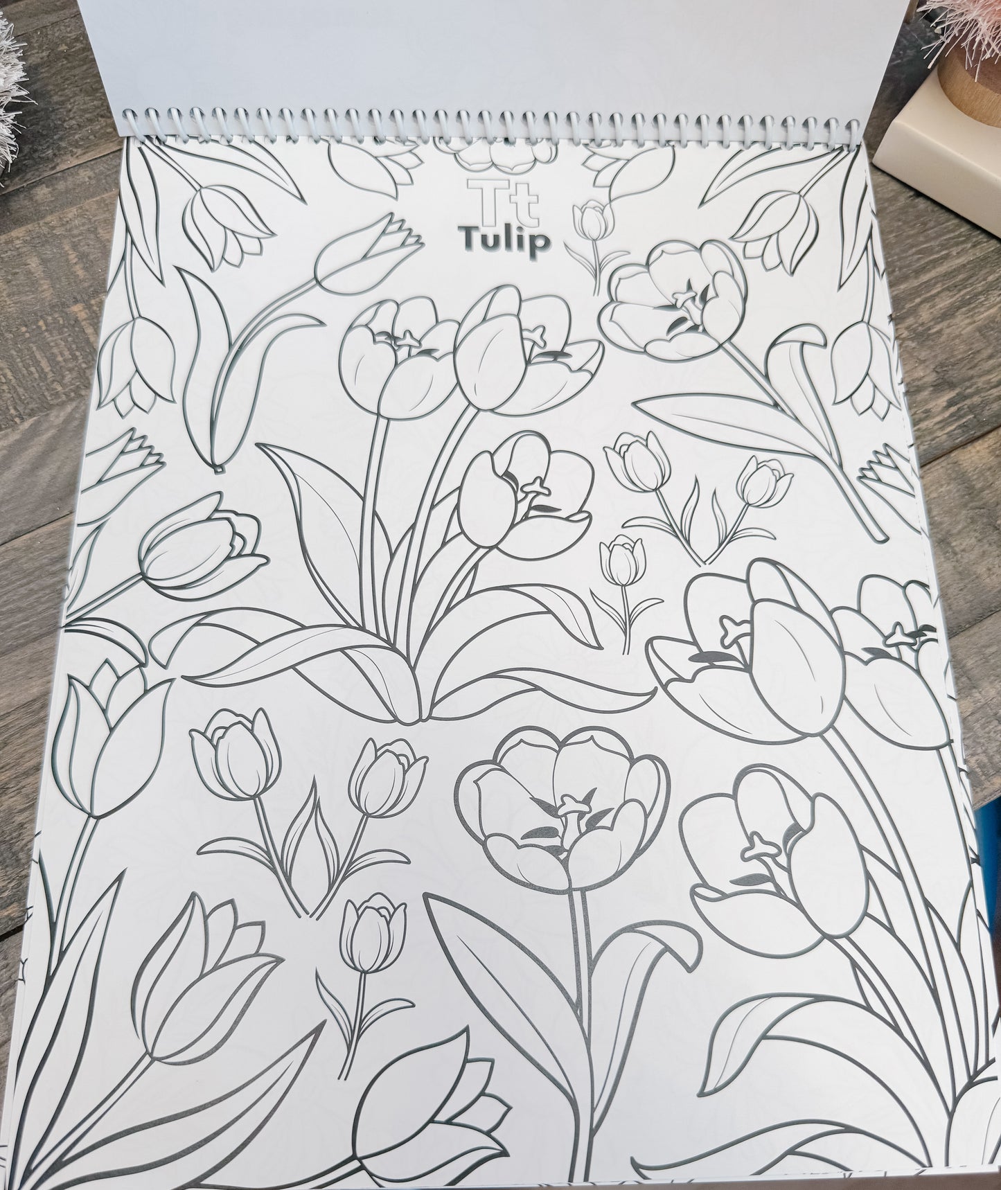 Riverfront Florals Coloring Book
