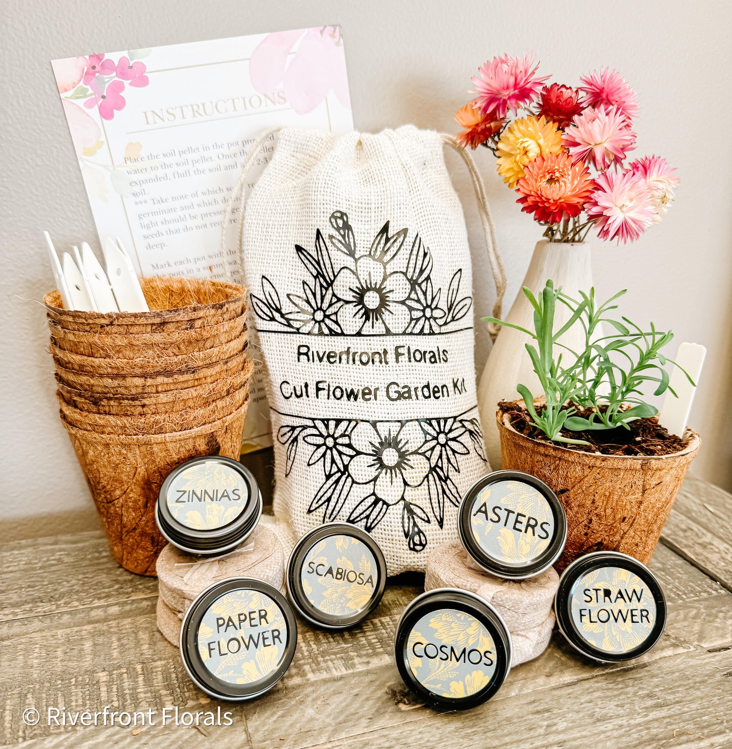 Riverfront Florals Cut Flower Garden Kit