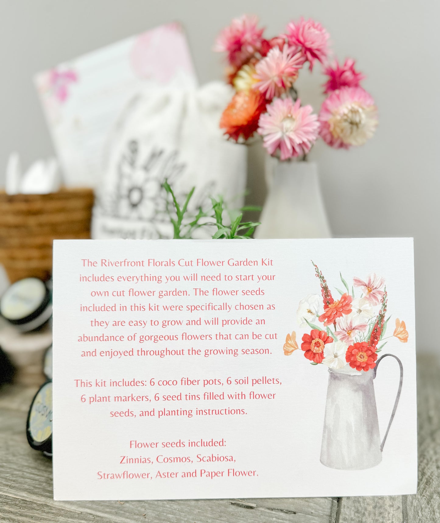 Riverfront Florals Cut Flower Garden Kit